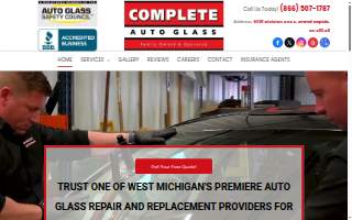 Complete Auto Glass website