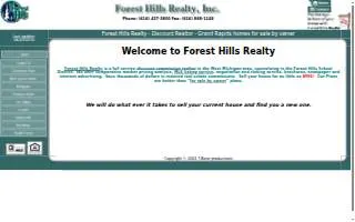 Forest Hills Realty website