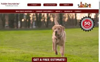 Hidden Boundaries website