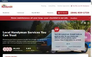 Mr. Handyman of Greater Grand Rapids website