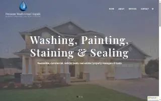 Pressure Wash Grand Rapids of Comstock Park website
