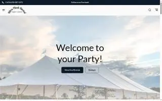 Ultra Flash Rental website