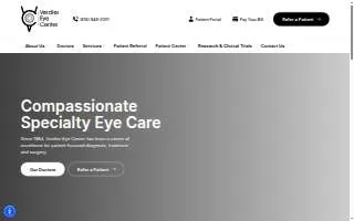 Verdier Eye Center website