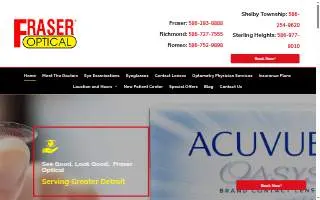 Fraser Optical website