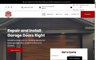 Thapa Garage doors of Fraser
