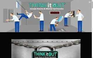 Think It Out Escape Rooms of Fraser website