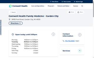 Corewell Health Family Medicine - Garden City