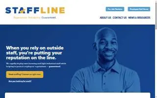 Staffline LLC of Garden City website