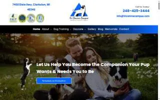 Tri Canine Campus of Garden City website
