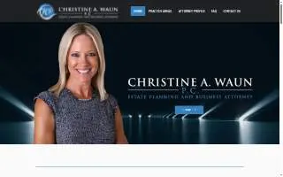 Christine A. Waun, P.C. website