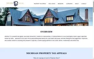 Delzer Legal website