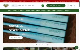 Diamond Sports Gear Inc of Grand Blanc website