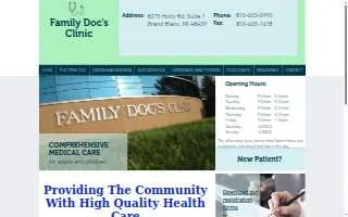 Family Docs Clinic website