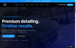 G’s Mobile Detailing website