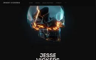 Jesse Vickers Tattoos website