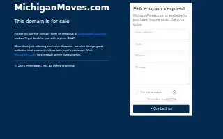 Michigan Moves Title Agency of Grand Blanc website