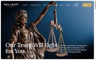 Paul Scott & Associates, PLLC website
