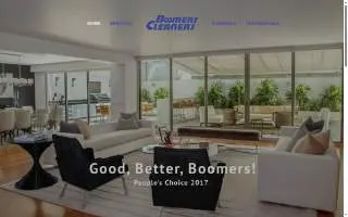 Boomers Cleaners website