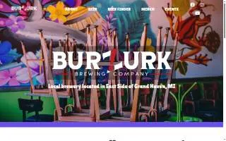 Burzurk Brewing Co. website