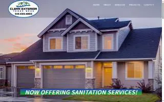 Clean Exterior Power Wash website