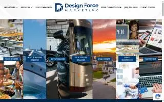 Design Force Marketing website