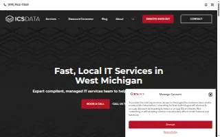 ICS Data of Grand Haven website