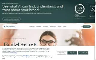 Reputation Marketing Solutions website
