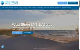 West Shore ENT & Allergy of Grand Haven website