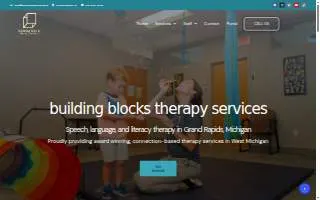 Building Blocks Therapy Services website