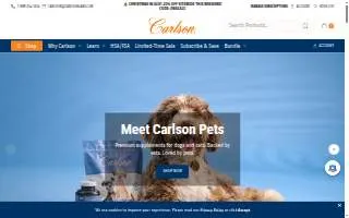 Carlson Eye Care website