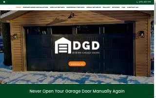 DeBoer Garage Doors LLC website