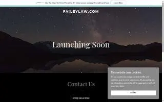 Failey Law PLC of Grand Rapids website