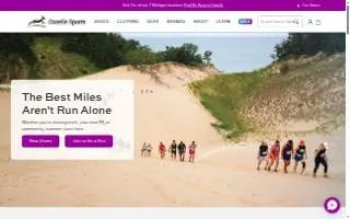 Gazelle Sports Grand Rapids website