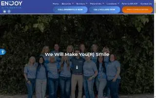 Enjoy Orthodontics website