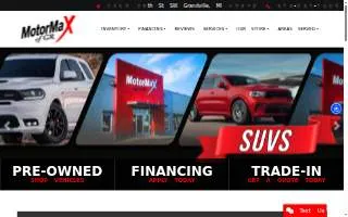 MotorMax of GR website