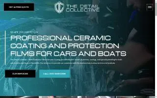 The Detail Collective | Paint Protection Film & Ceramic Coating website