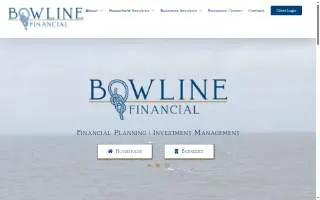 Bowline Financial of Grosse Pointe Woods website