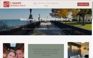 E2 Behavioral Health website