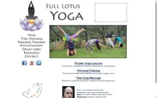 Full Lotus Yoga website