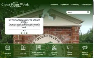 Grosse Pointe Woods City Clerk website