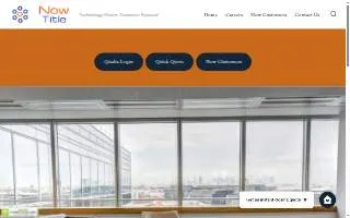 Now Title Agency of Grosse Pointe Woods website