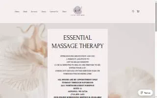 Essential Massage Therapy of Hamtramck website