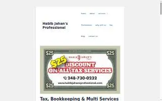 Habib Jahan's Professional website