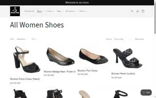 Shooz Club website
