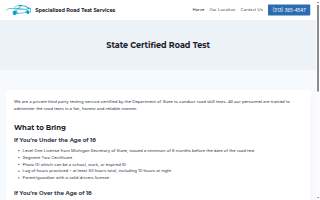 Specialized Road Test Services of Hamtramck