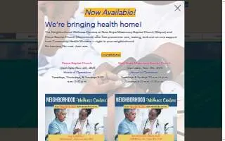 Wayne County Healthy Communities website