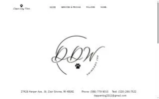 Dapper Dog Wash website