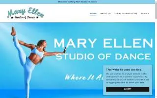 Mary Ellen Studio of Dance website