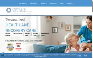 Optalis Health & Rehabilitation of Grosse Pointe Woods website