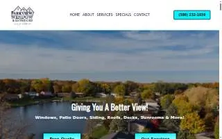 Parkview Window & Exteriors of Harper Woods website